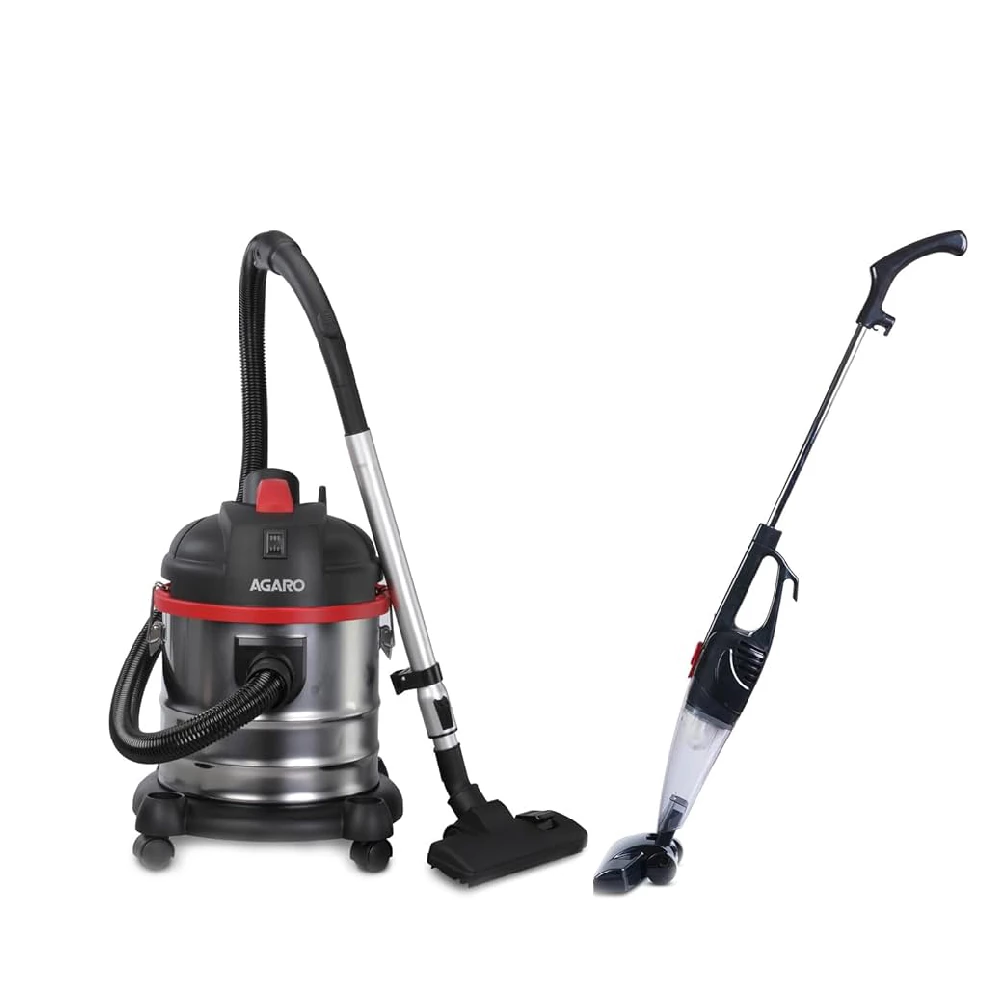 Consistency Agaro Ace Wet And Dry Vacuum Cleaner, 16000 Watts, 21.5 Kpa Suction Power, 21 Litres Tank Capacity For Home Use